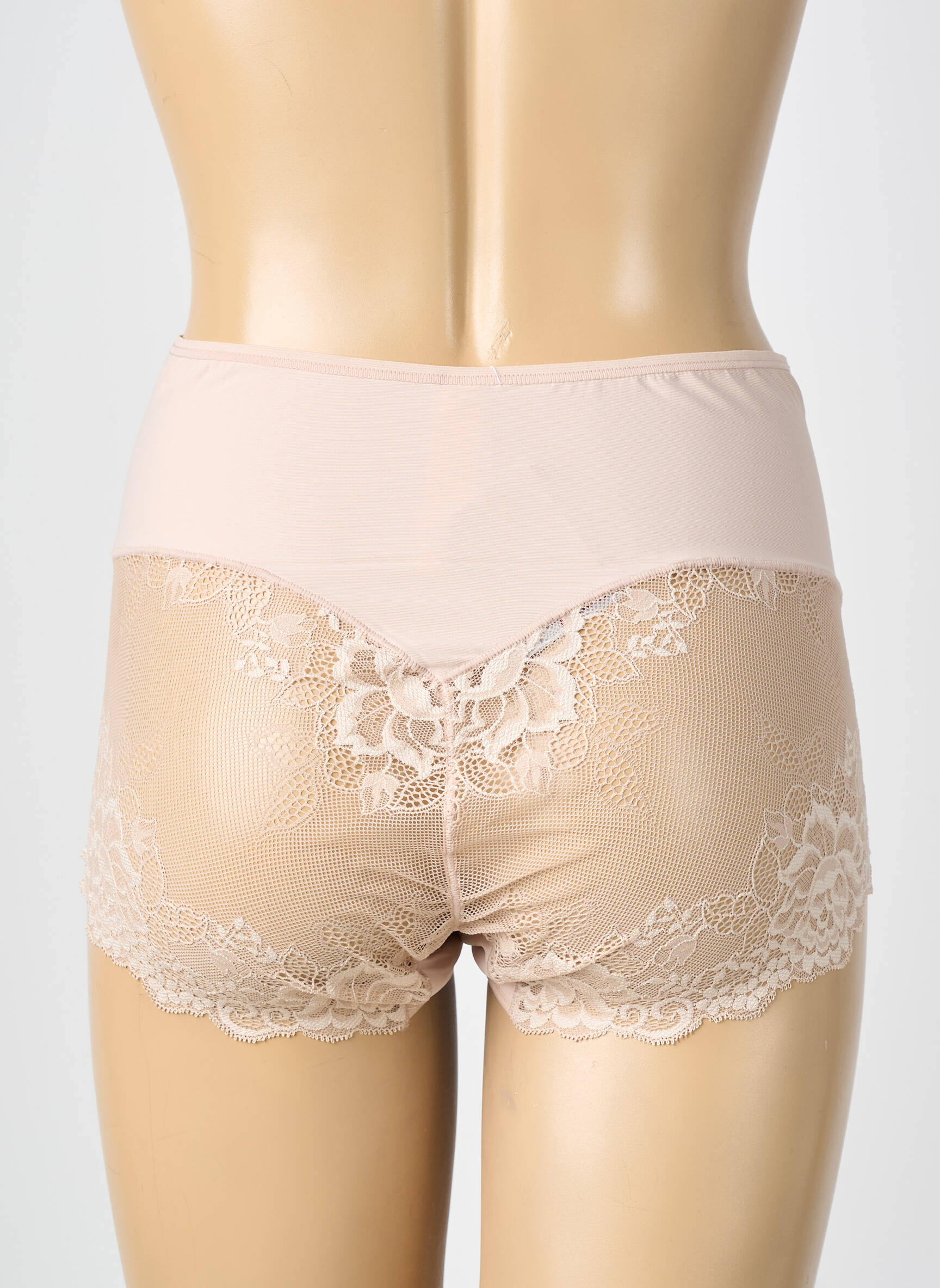 Culotte haute stretch rose JANIRA femme