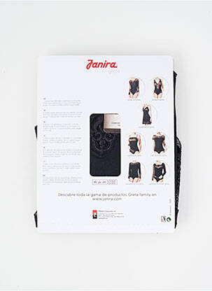 Body lingerie stretch noir JANIRA femme