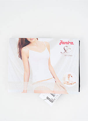 Jupon /fond de robe tissage satiné noir JANIRA femme
