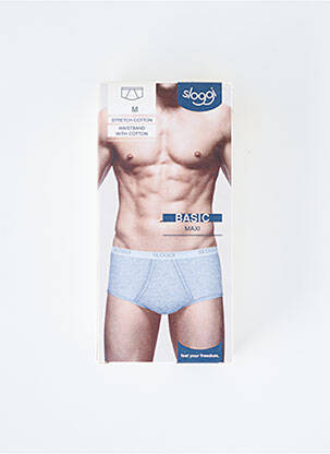 Boxer stretch gris SLOGGI homme