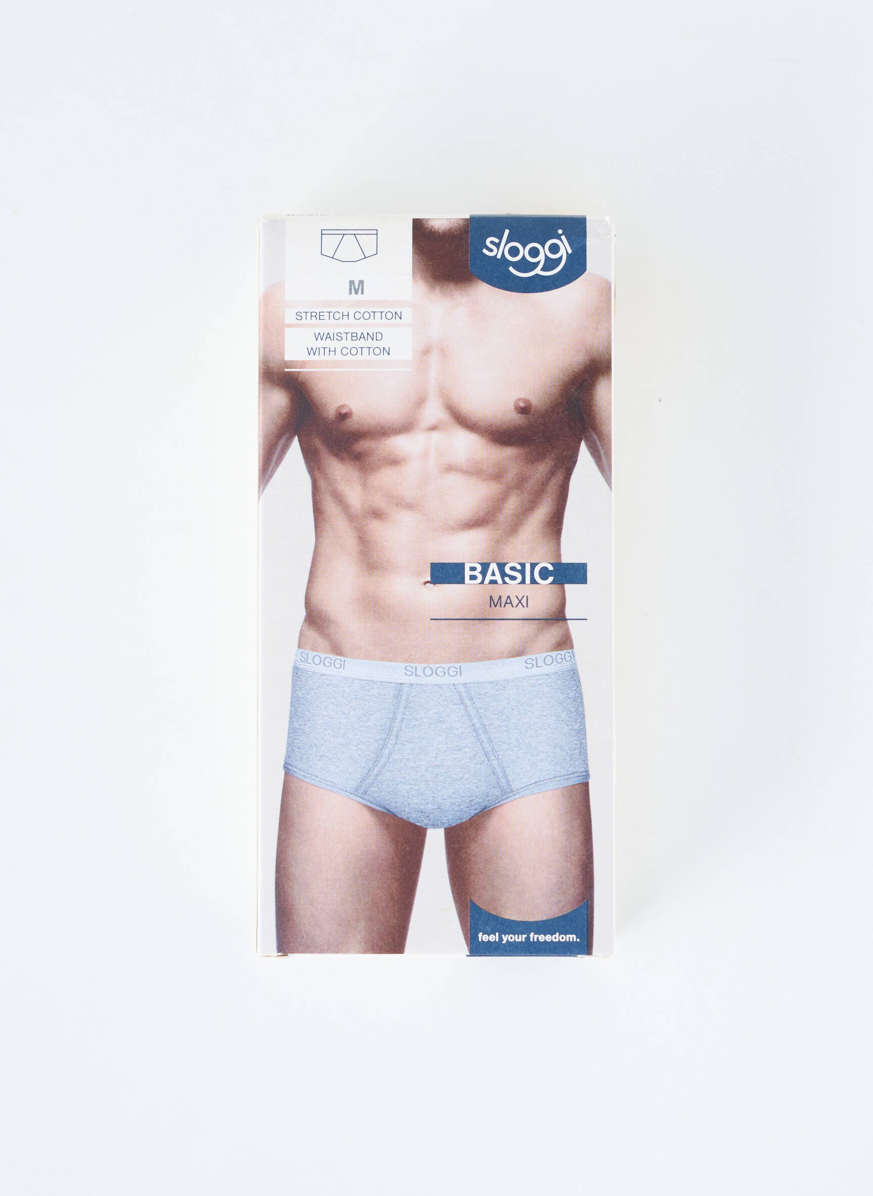 Boxer stretch gris SLOGGI homme