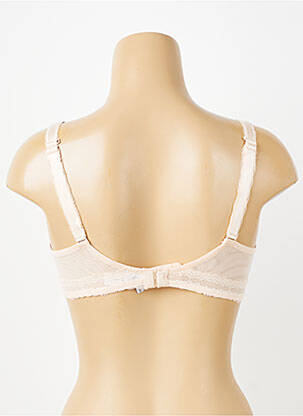 Soutien-gorge effet matière satinée haut soutien-gorge moulé rose SIMONE PERELE femme