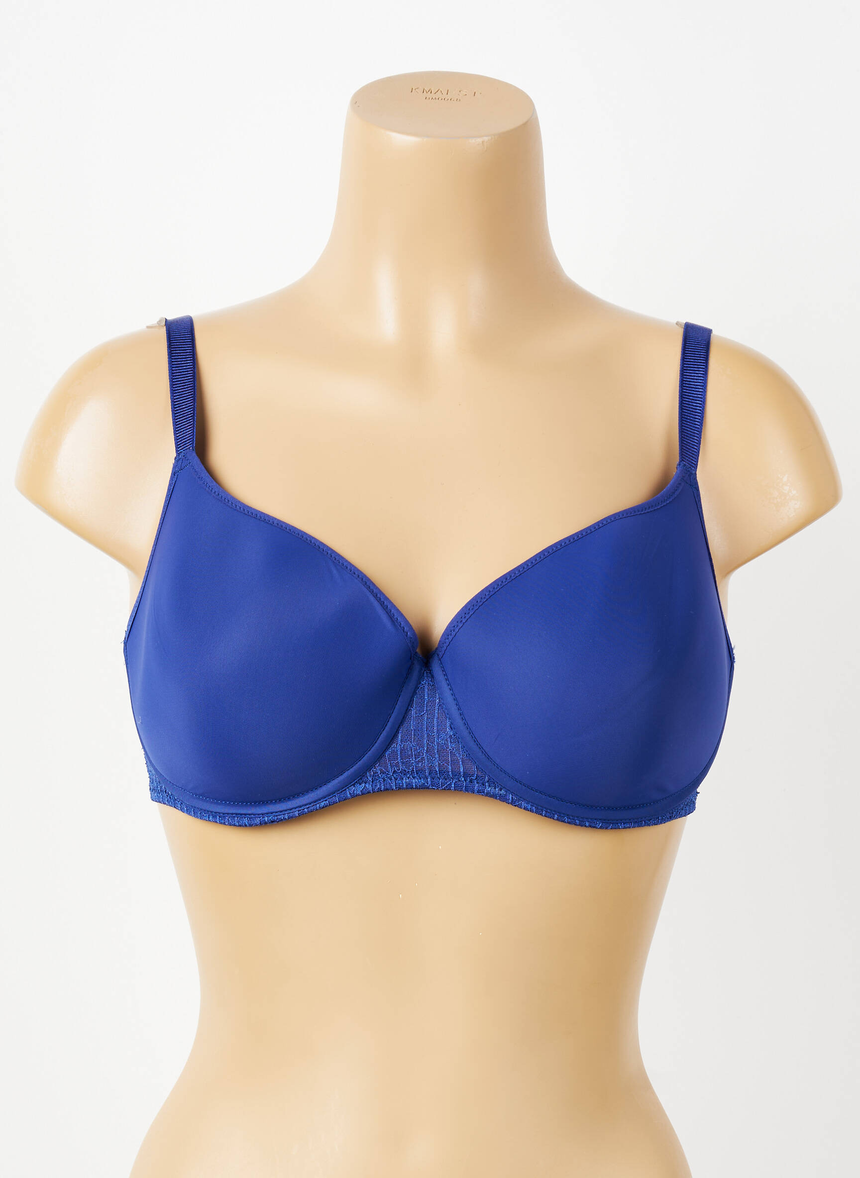 Soutien-gorge effet matière satinée haut soutien-gorge moulé bleu PASSIONATA femme