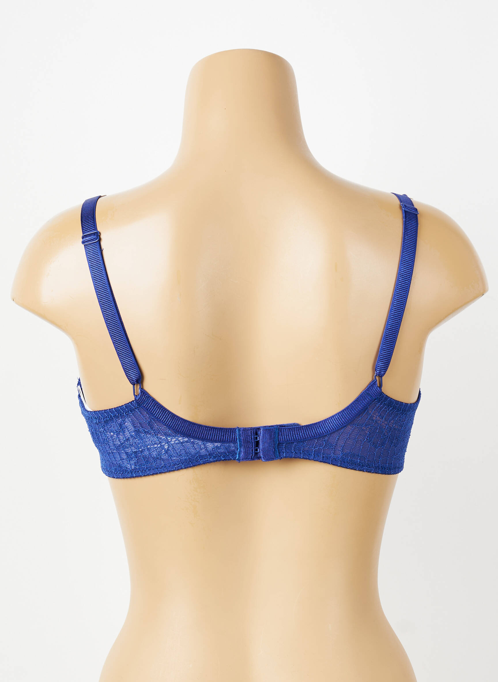 Soutien-gorge effet matière satinée haut soutien-gorge moulé bleu PASSIONATA femme