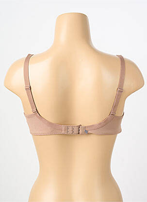 Soutien-gorge broderie haut soutien-gorge moulé marron SIMONE PERELE femme