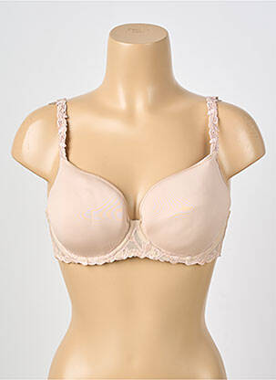Soutien-gorge broderie haut soutien-gorge moulé chair SIMONE PERELE femme