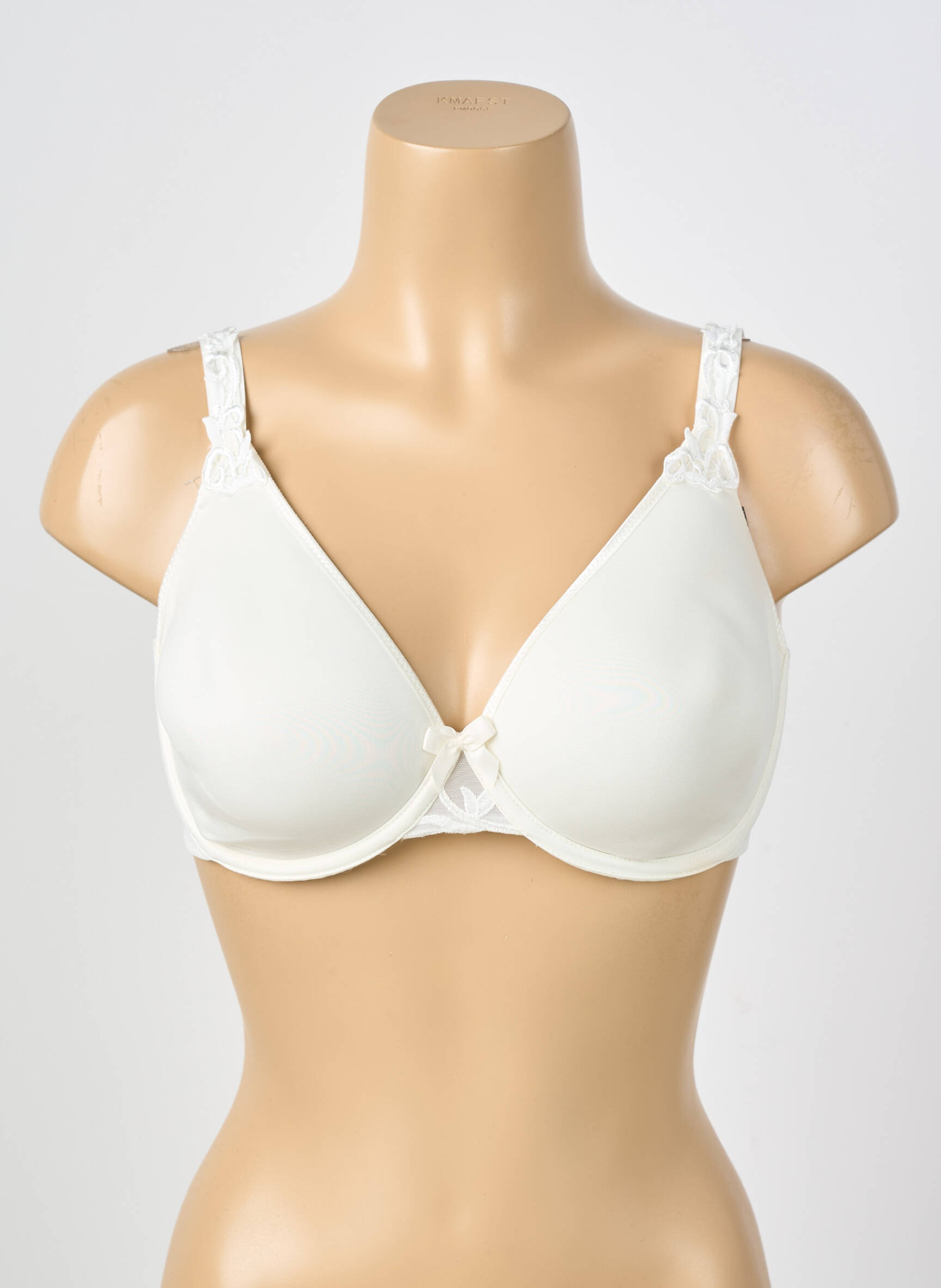 Soutien-gorge broderie haut soutien-gorge moulé blanc SIMONE PERELE femme