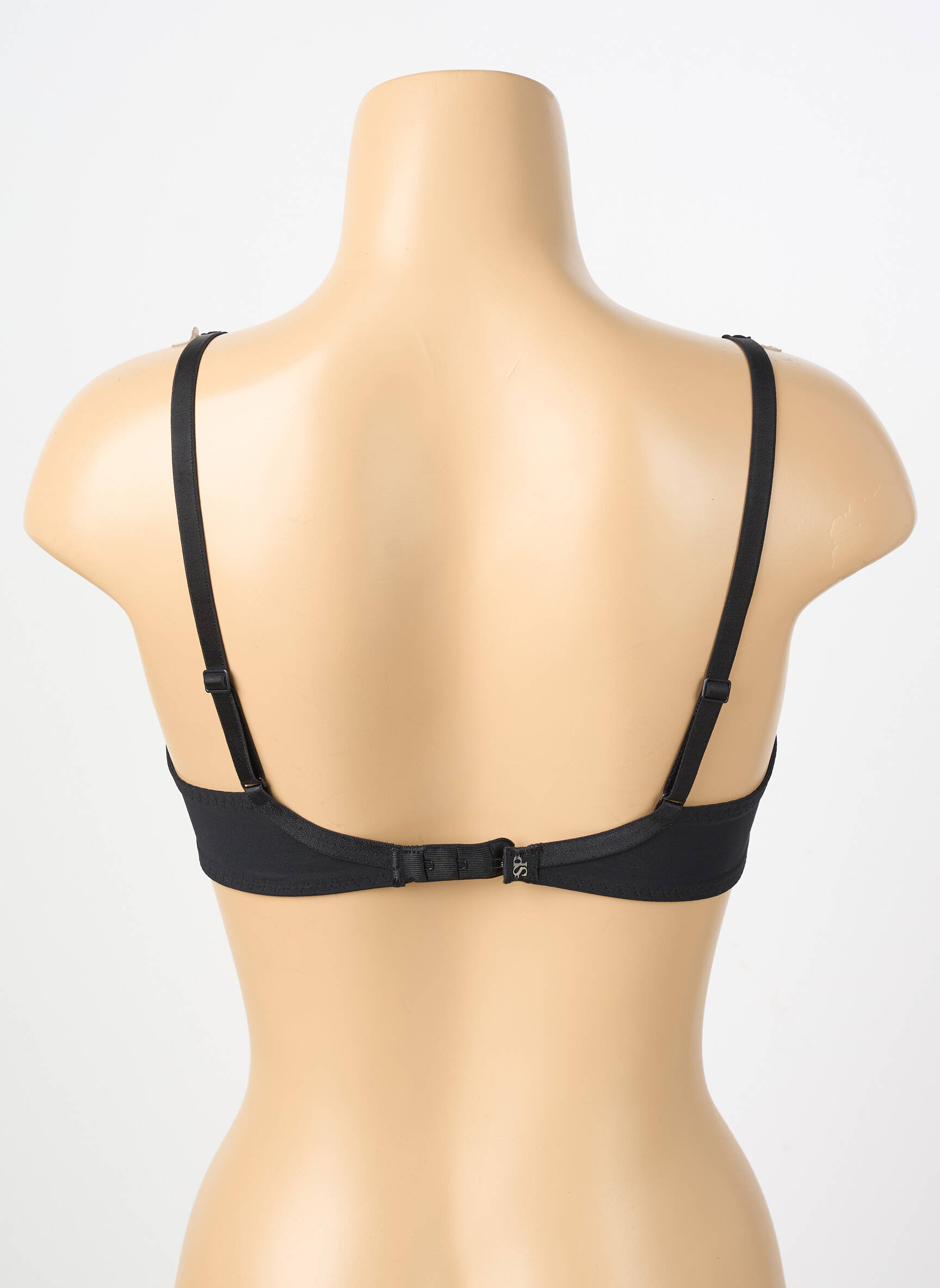 Soutien-gorge effet matière satinée haut soutien-gorge moulé noir SIMONE PERELE femme