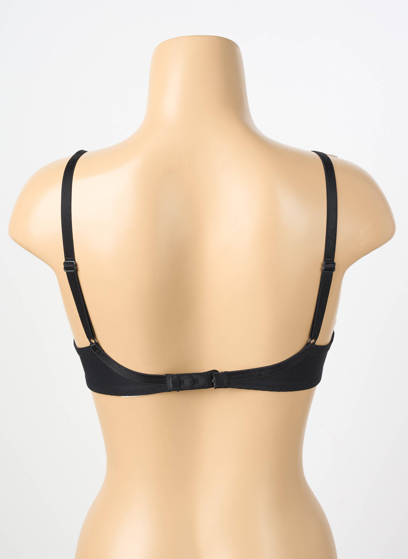 Soutien-gorge effet matière satinée haut soutien-gorge moulé noir SIMONE PERELE femme