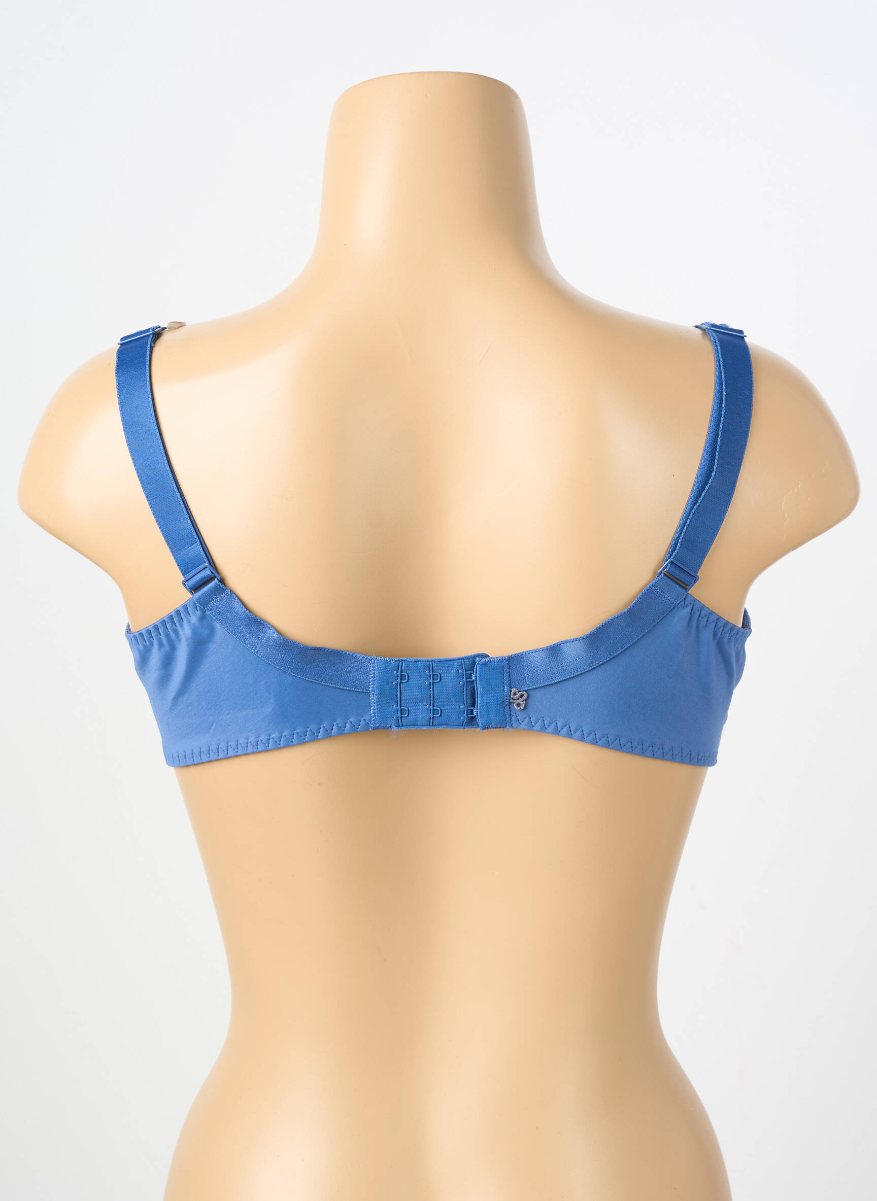 Soutien-gorge effet matière satinée haut soutien-gorge moulé bleu SIMONE PERELE femme