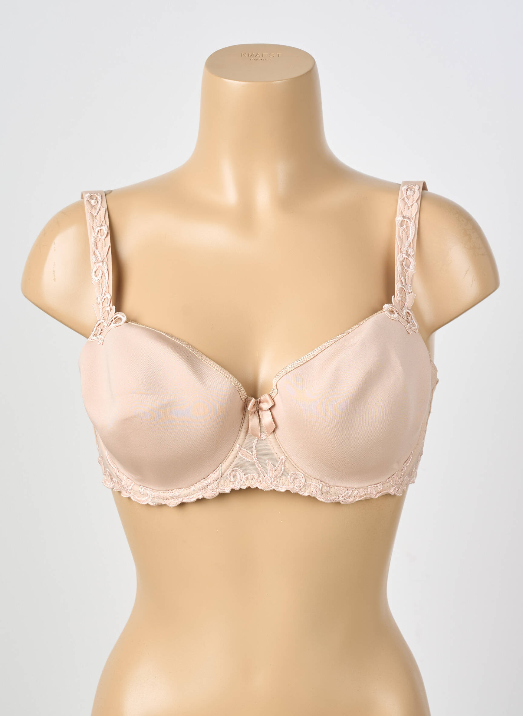 Soutien-gorge broderie haut soutien-gorge moulé chair SIMONE PERELE femme