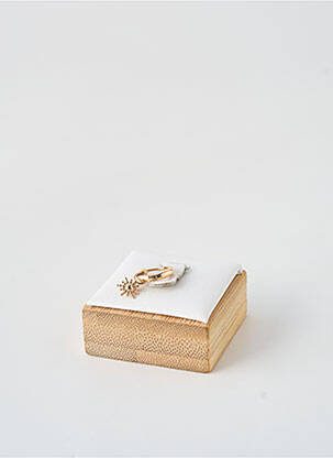 Boucle d'oreille mono fermeture fermoir créole or TATA GISELE femme