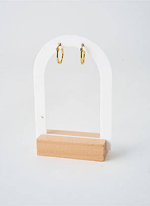 Boucles d’oreilles fermeture fermoir créole or TATA GISELE femme