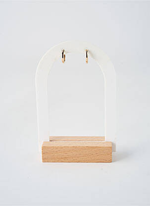 Boucles d’oreilles fermeture fermoir créole or TATA GISELE femme