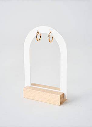 Boucles d’oreilles fermeture fermoir créole or TATA GISELE femme