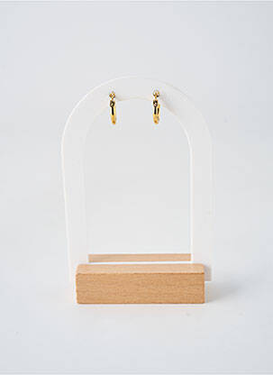 Boucles d’oreilles fermeture fermoir créole or TATA GISELE femme
