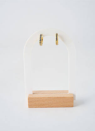 Boucles d’oreilles fermeture fermoir créole or TATA GISELE femme