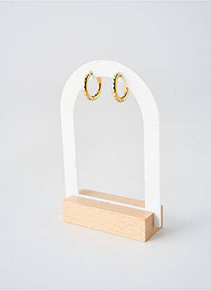 Boucles d’oreilles fermeture fermoir créole or TATA GISELE femme