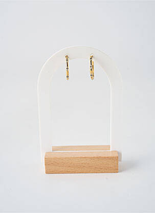 Boucles d’oreilles fermeture fermoir créole or TATA GISELE femme