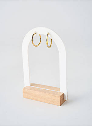 Boucles d’oreilles fermeture fermoir créole or TATA GISELE femme