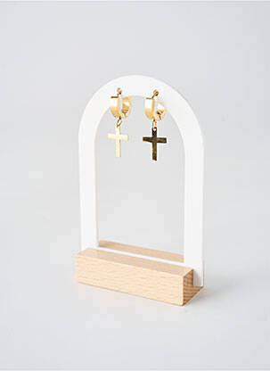 Boucles d’oreilles fermeture fermoir créole or TATA GISELE femme