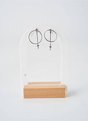 Boucles d’oreilles argent TATA GISELE femme