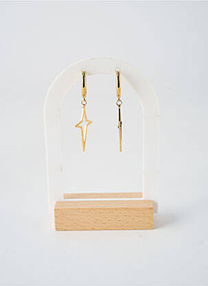 Boucles d’oreilles fermeture fermoir créole or TATA GISELE femme