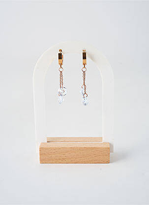 Boucles d’oreilles fermeture fermoir créole or TATA GISELE femme