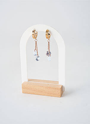 Boucles d’oreilles fermeture fermoir créole or TATA GISELE femme
