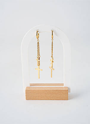 Boucles d’oreilles or TATA GISELE homme