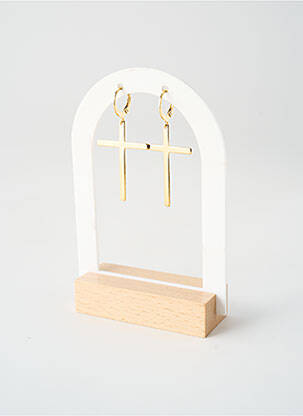 Boucles d’oreilles or TATA GISELE homme