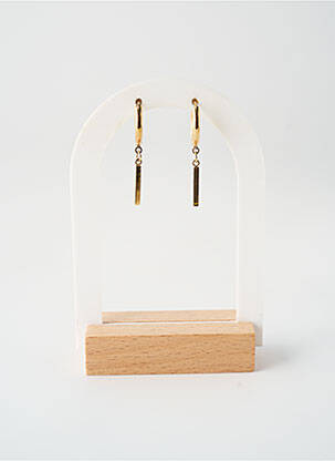 Boucles d’oreilles fermeture fermoir créole or TATA GISELE femme