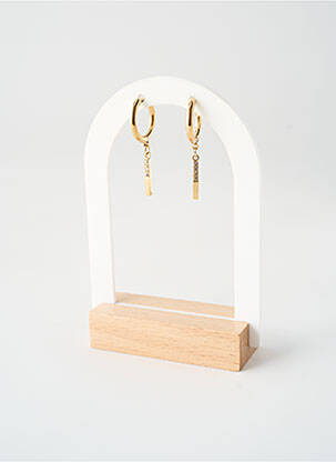 Boucles d’oreilles fermeture fermoir créole or TATA GISELE femme