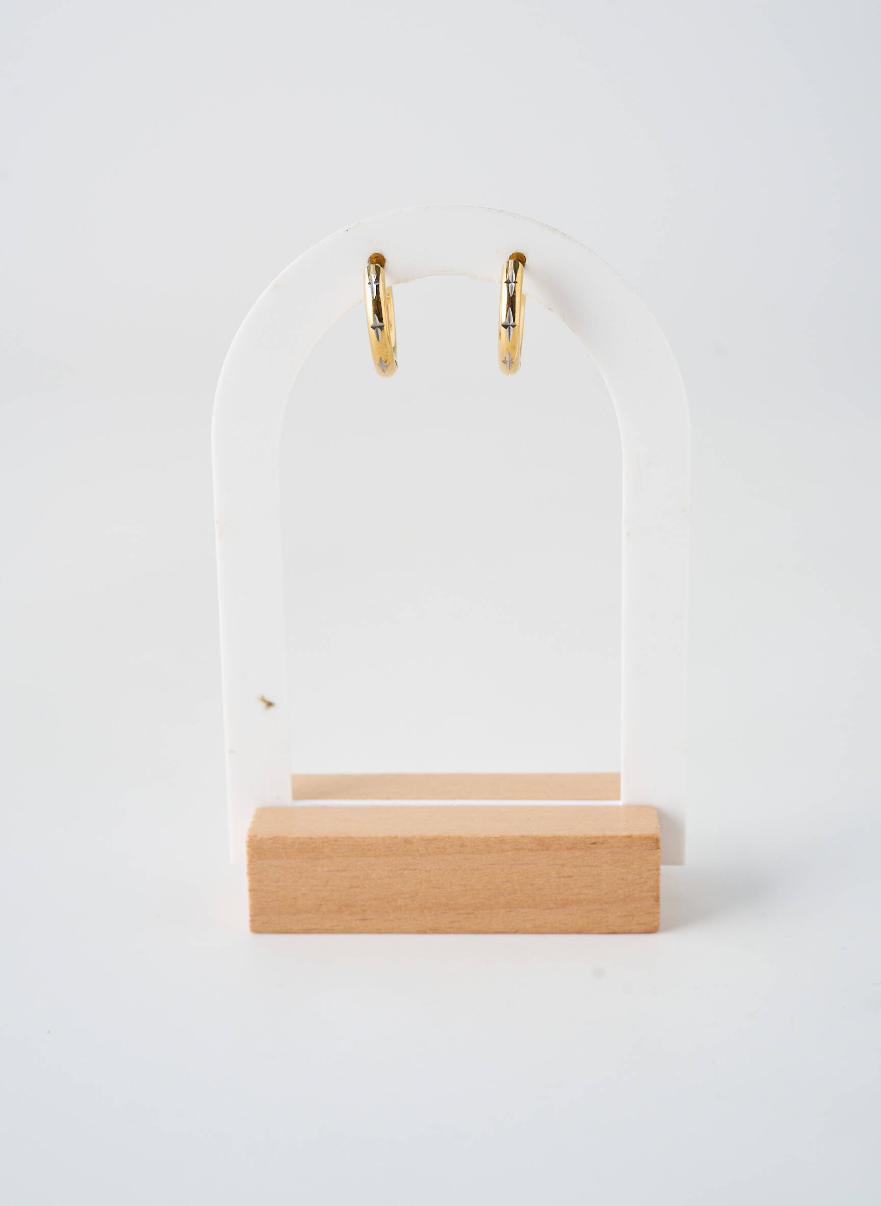 Boucles d’oreilles fermeture fermoir créole or TATA GISELE femme