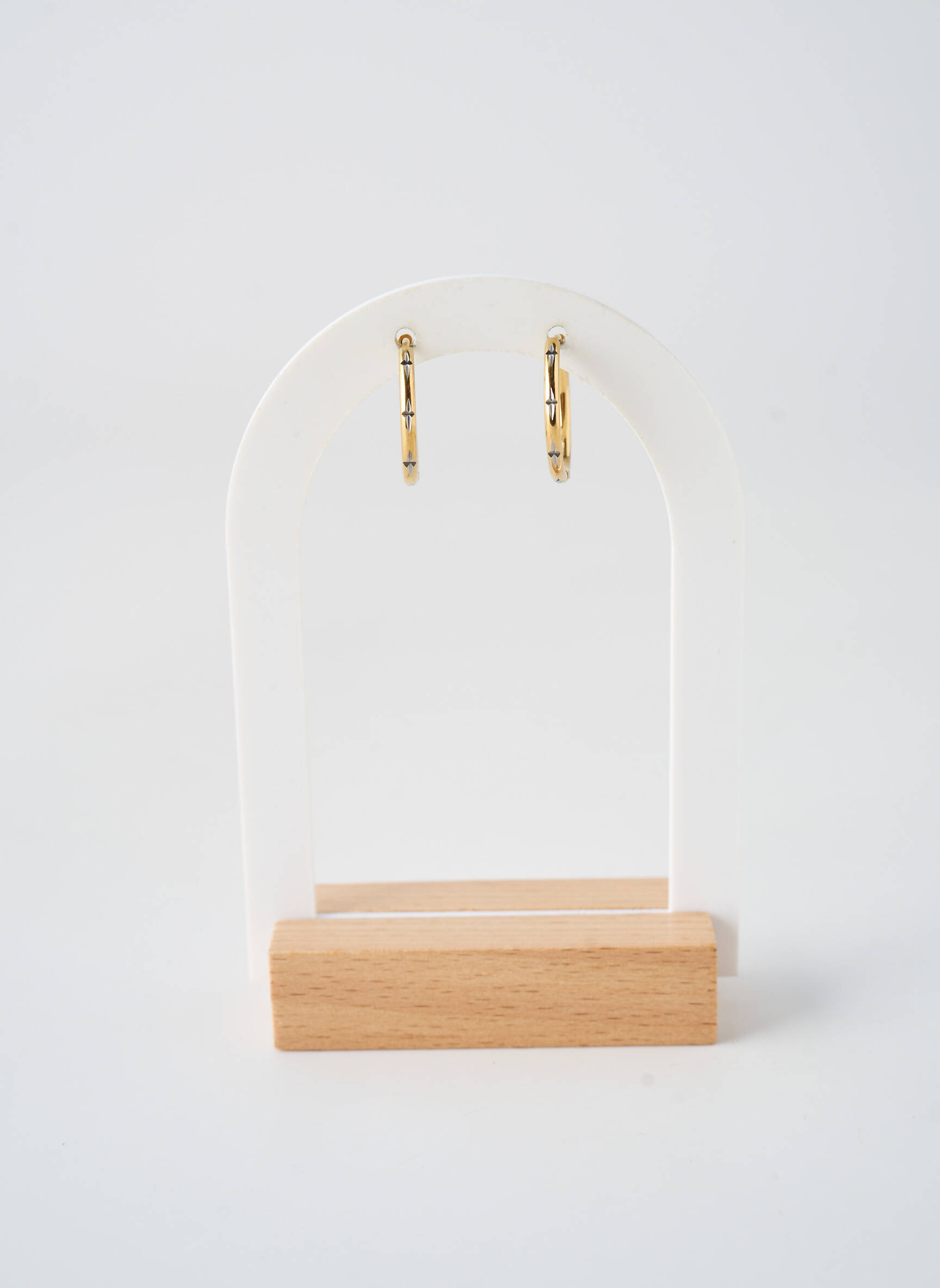 Boucles d’oreilles fermeture fermoir créole or TATA GISELE femme