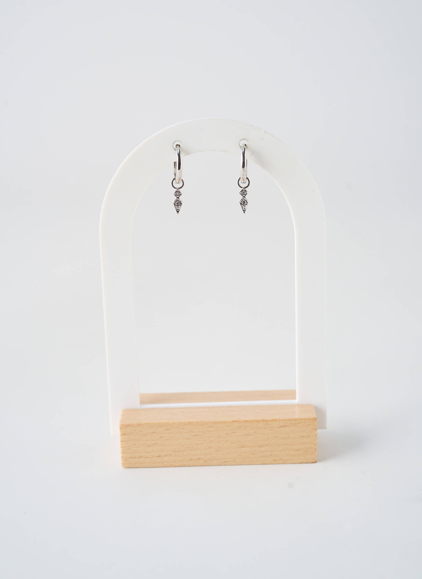 Boucles d’oreilles matériaux argent argent TATA GISELE femme