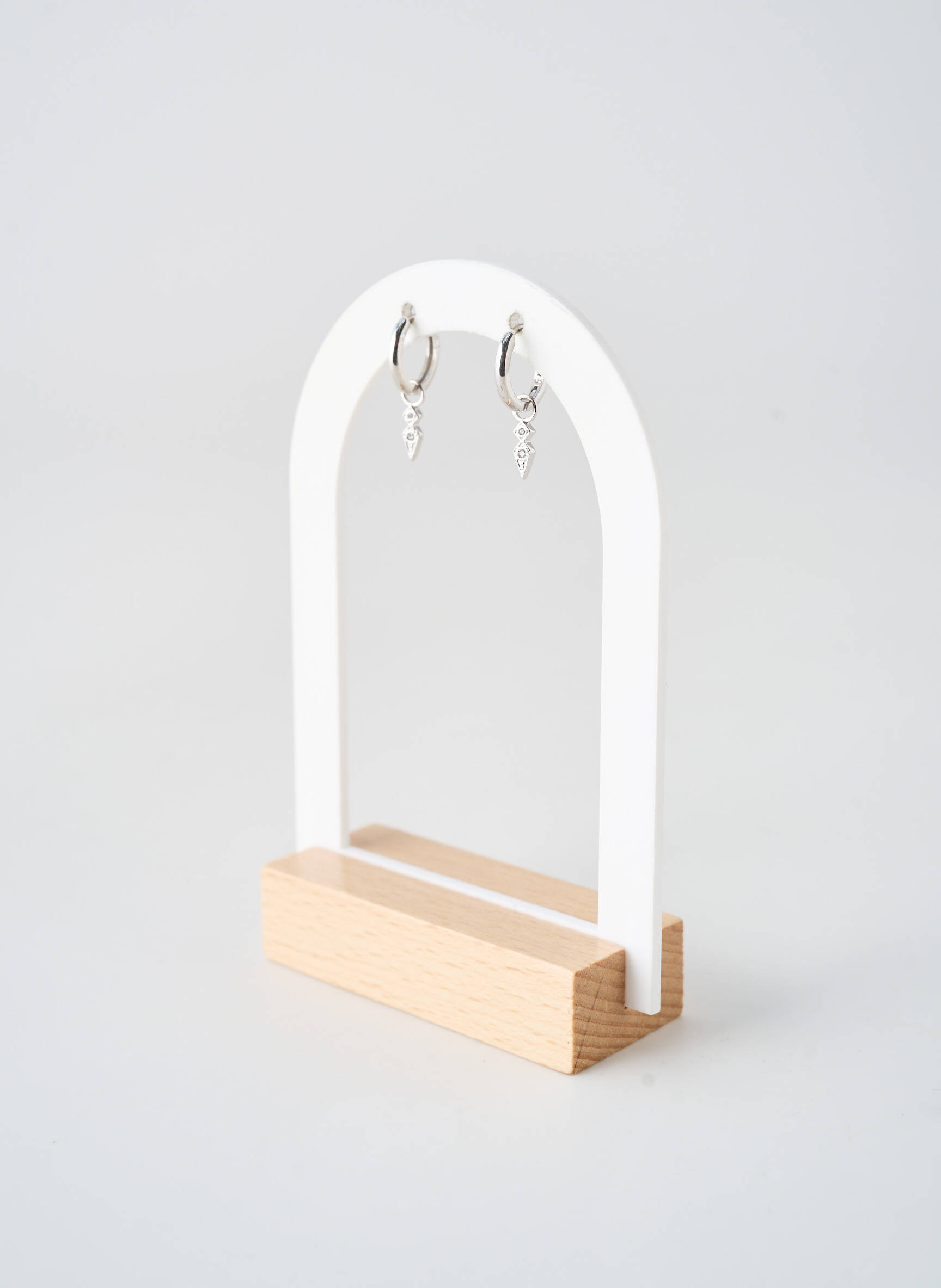 Boucles d’oreilles matériaux argent argent TATA GISELE femme
