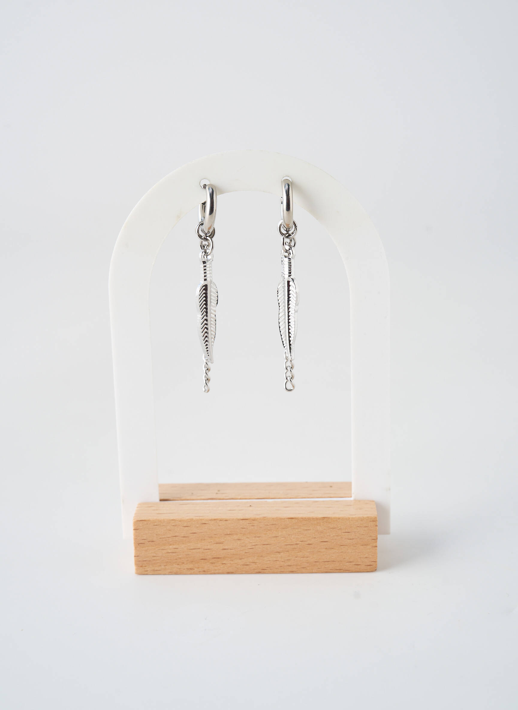Boucles d’oreilles fermeture fermoir créole argent TATA GISELE femme