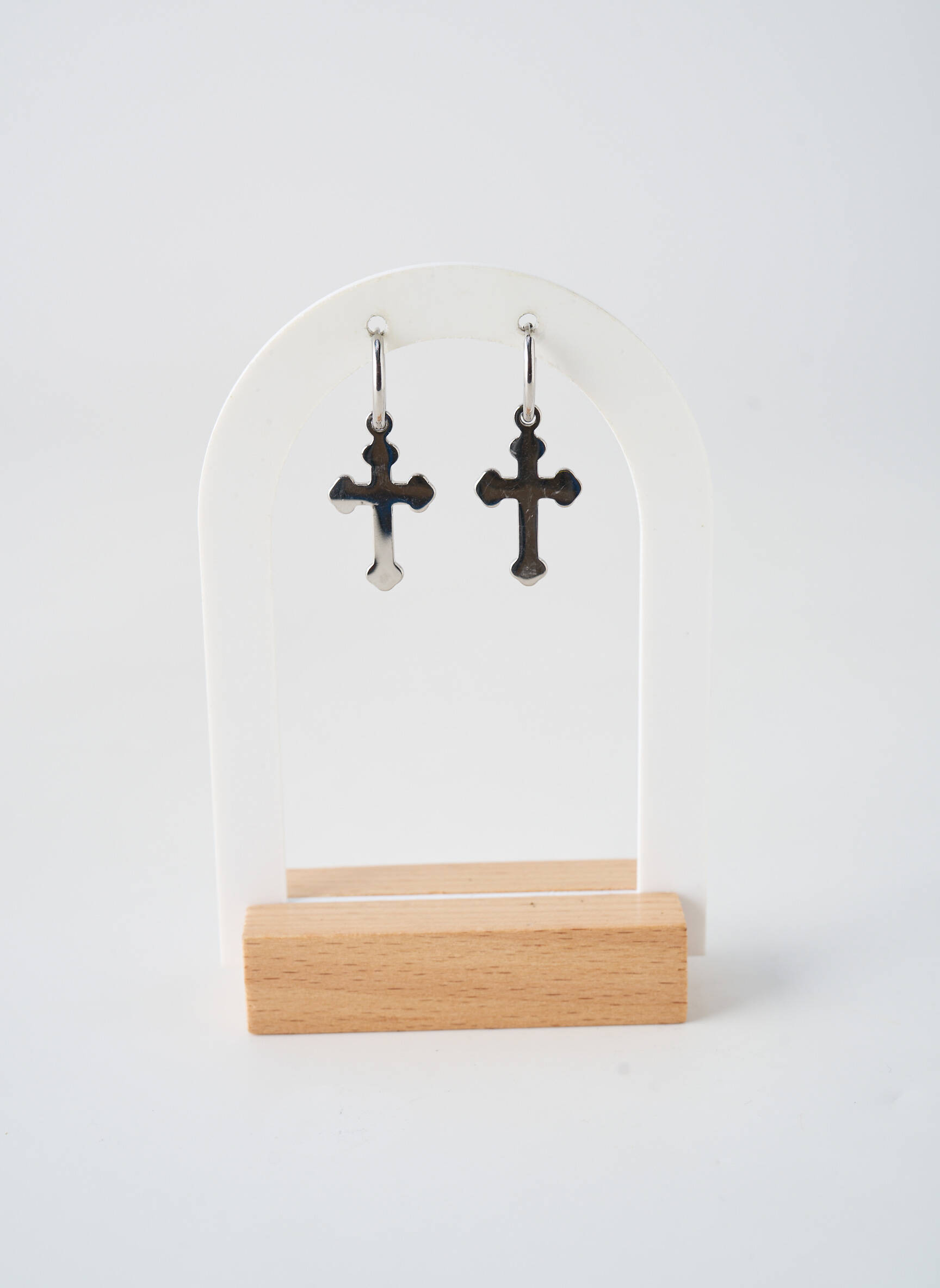 Boucles d’oreilles fermeture fermoir créole argent TATA GISELE femme