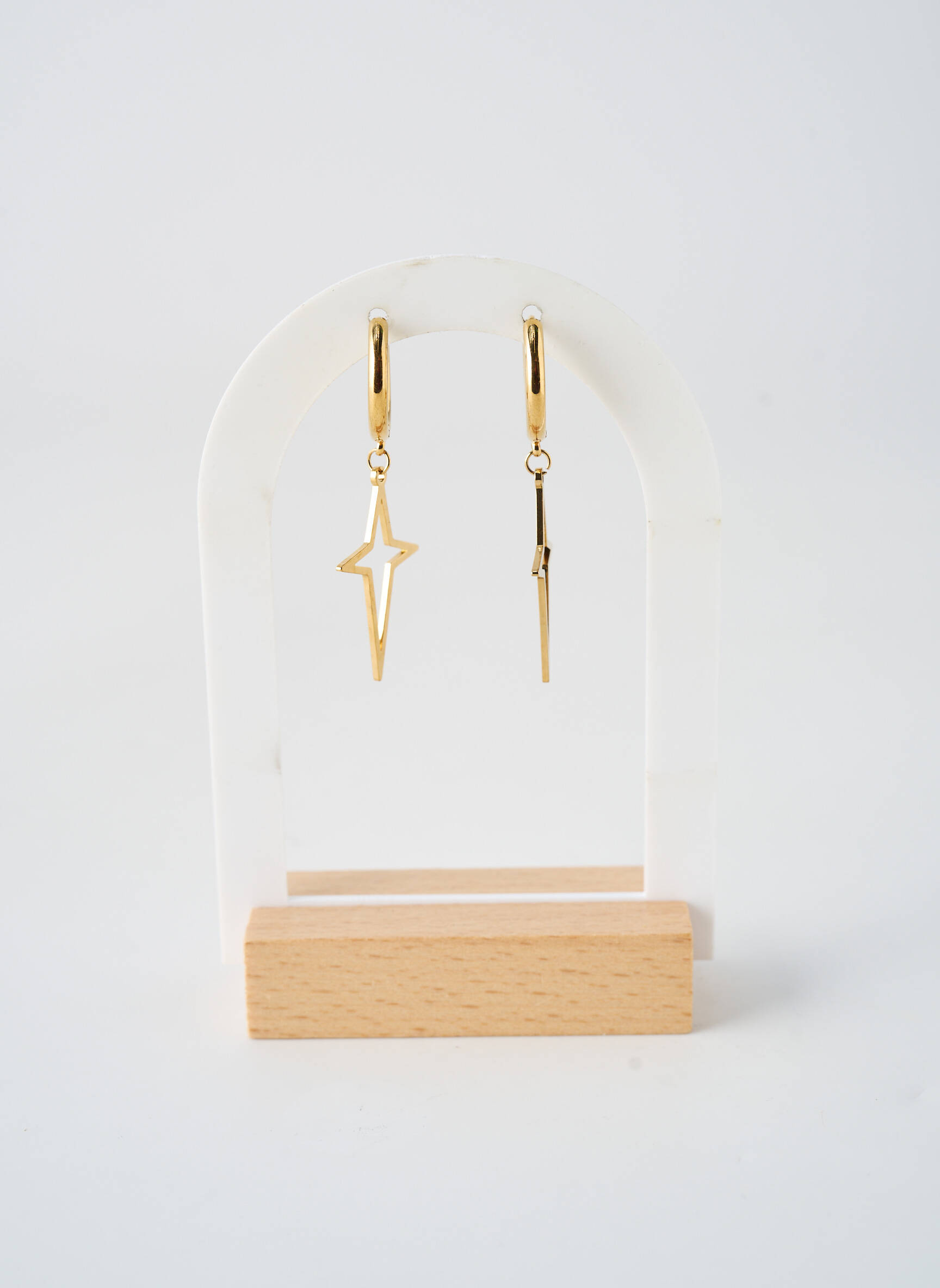 Boucles d’oreilles fermeture fermoir créole or TATA GISELE femme