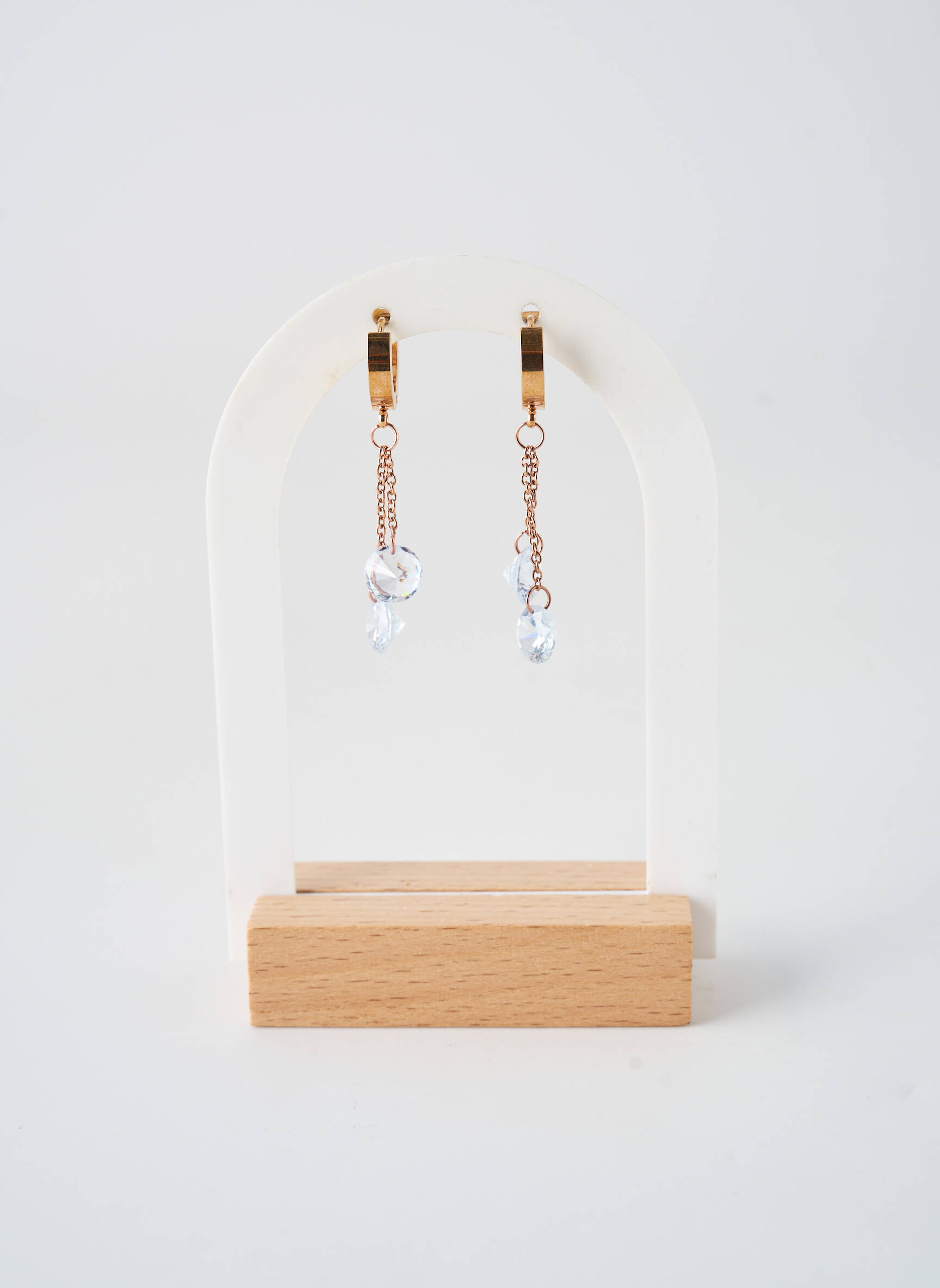 Boucles d’oreilles fermeture fermoir créole or TATA GISELE femme