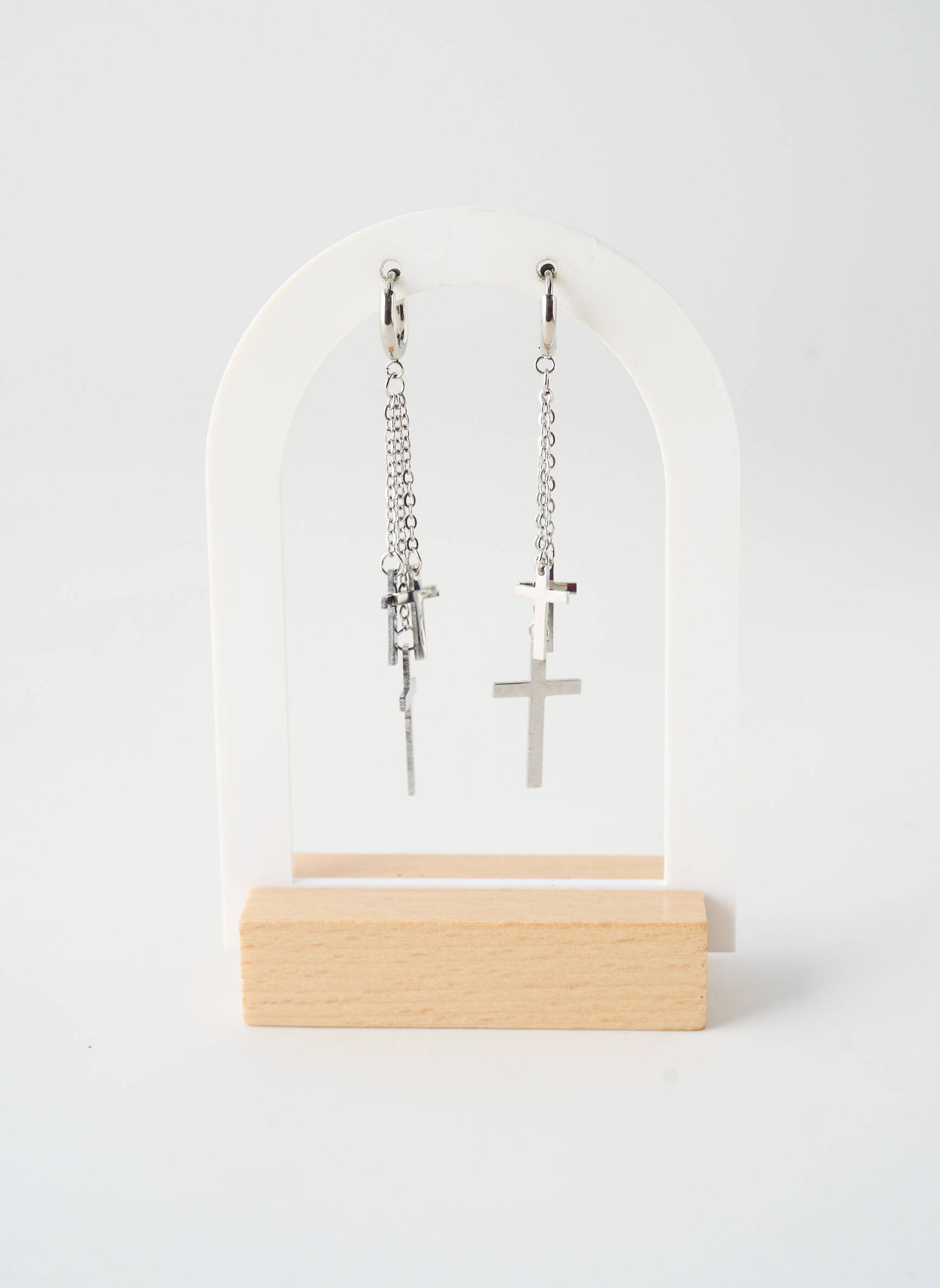 Boucles d’oreilles argent TATA GISELE homme