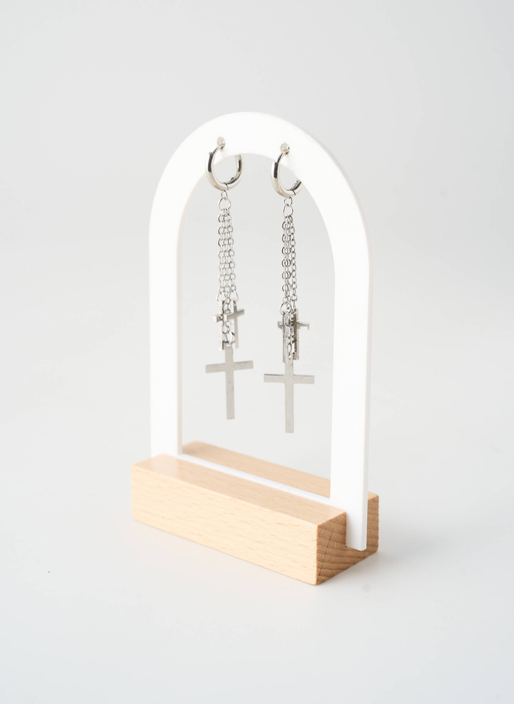 Boucles d’oreilles argent TATA GISELE homme
