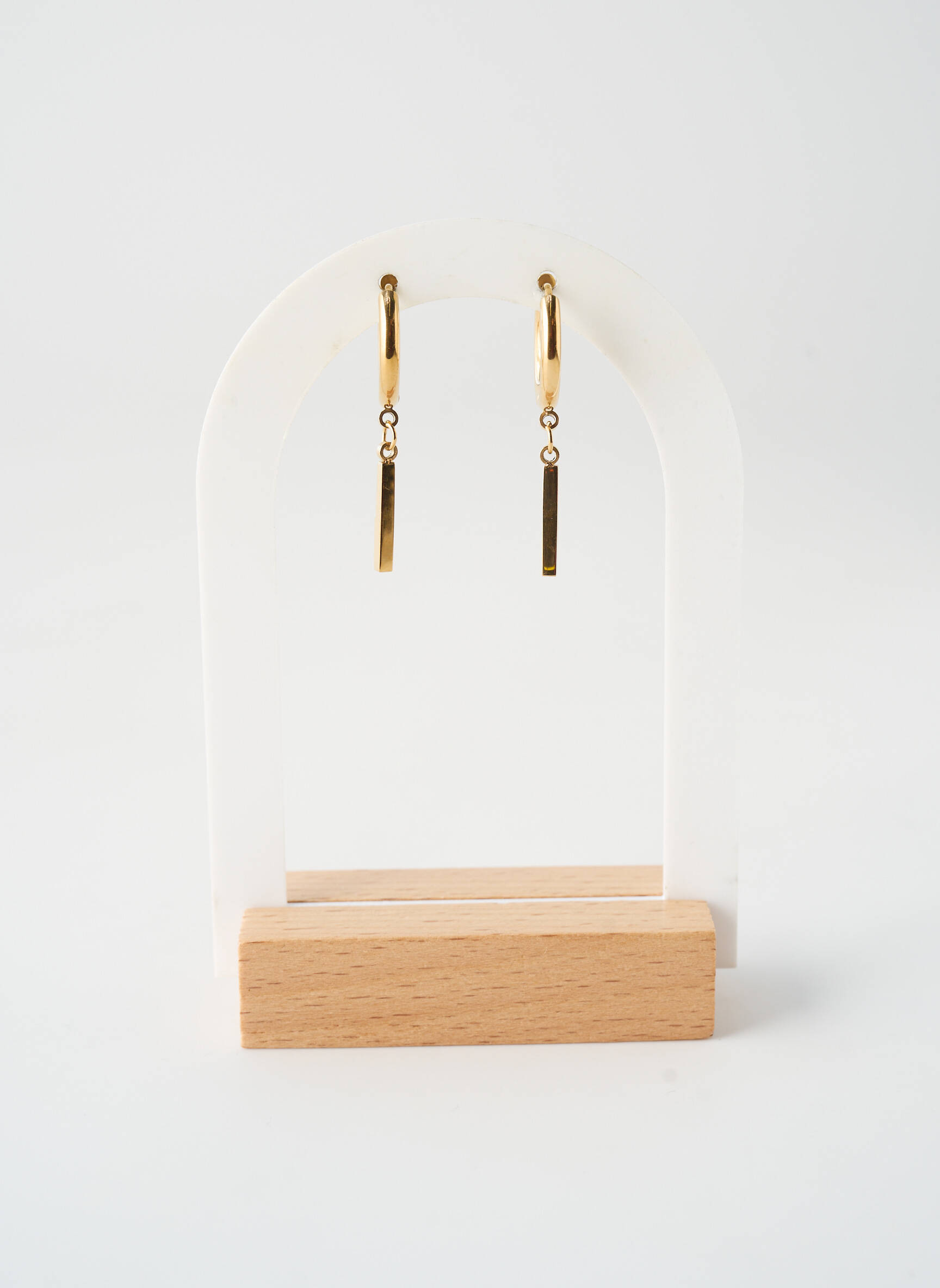 Boucles d’oreilles fermeture fermoir créole or TATA GISELE femme