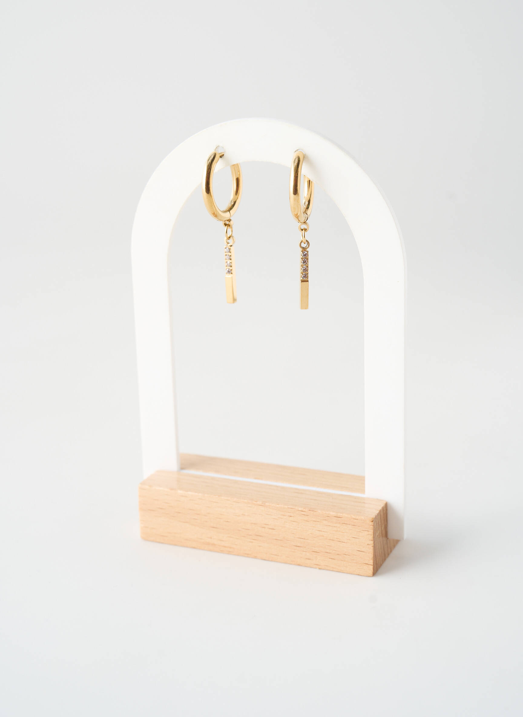 Boucles d’oreilles fermeture fermoir créole or TATA GISELE femme