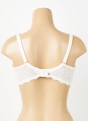 Soutien-gorge effet matière satinée haut soutien-gorge moulé beige SIMONE PERELE femme