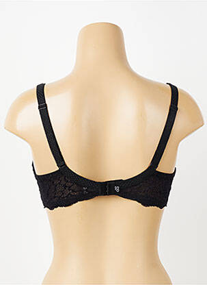 Soutien-gorge effet matière satinée haut soutien-gorge moulé noir SIMONE PERELE femme