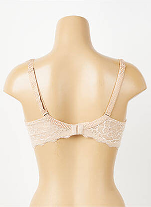 Soutien-gorge effet matière satinée haut soutien-gorge moulé rose SIMONE PERELE femme