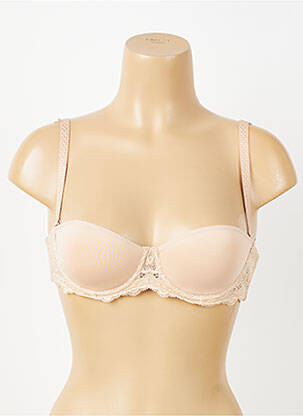 Soutien-gorge effet matière satinée haut soutien-gorge balconnet rose SIMONE PERELE femme
