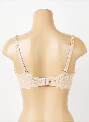 Soutien-gorge effet matière satinée haut soutien-gorge moulé rose SIMONE PERELE femme